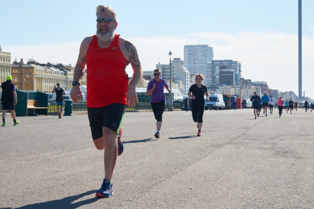 Hove Parkrun on the prom. Image by EnKayTee on Flickr, licenced by Creative Commons
